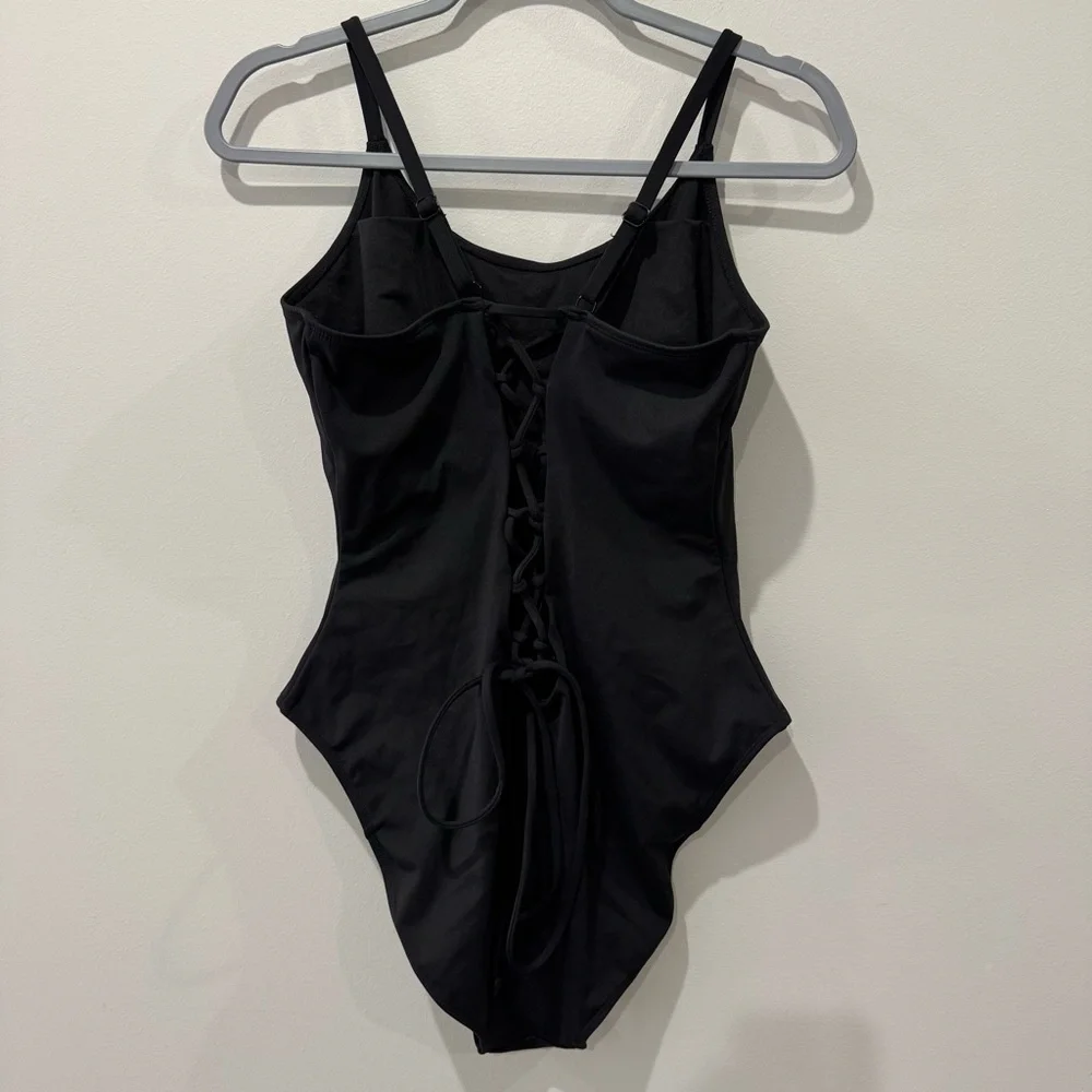 TA3 Swim Lacey One Piece in Black Size XL - Picture 6 of 6